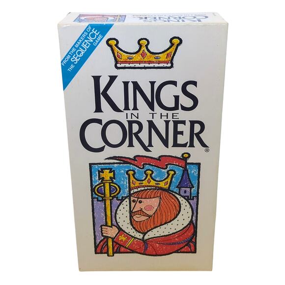 Vintage 1996 KINGS IN THE CORNER Card Game JAX LTD Great Game For All Complete - Picture 1 of 5